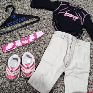American girl outfit n book